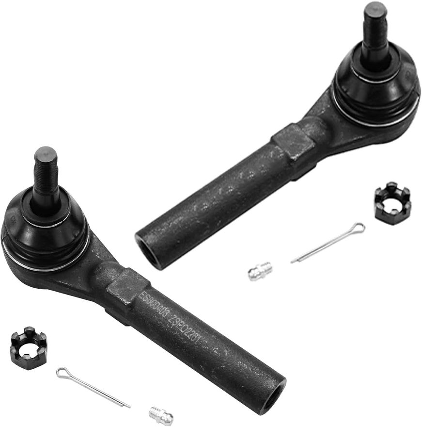 Front Outer Tie Rod - ES800403 x2