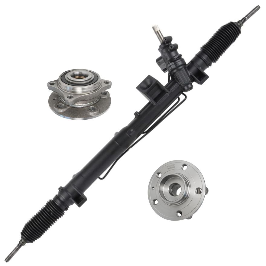 Main Image - Front Wheel Hub and Bearings