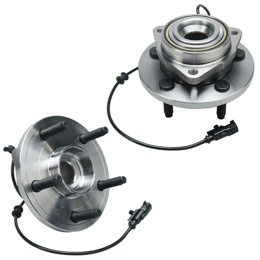 Front Wheel Hub and Bearings - 513271 x2