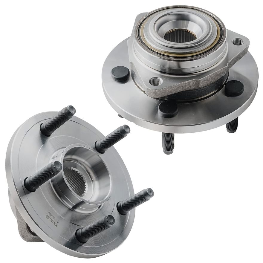 Front Wheel Hub and Bearings - 513228 x2