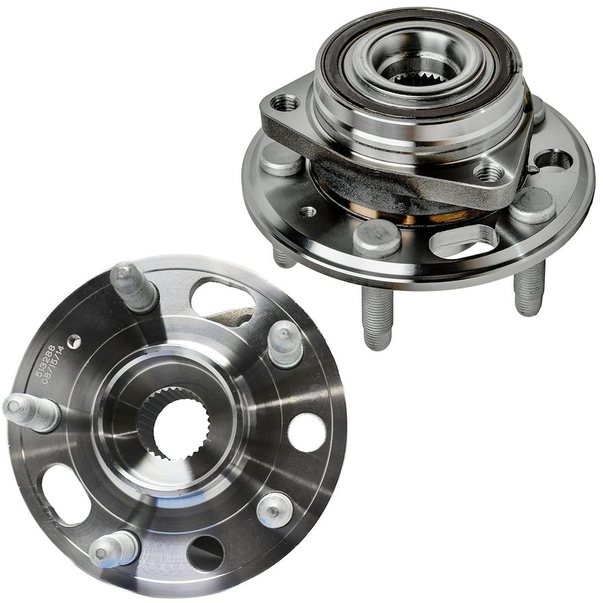 Front Wheel Hub and Bearing - 513288 x2