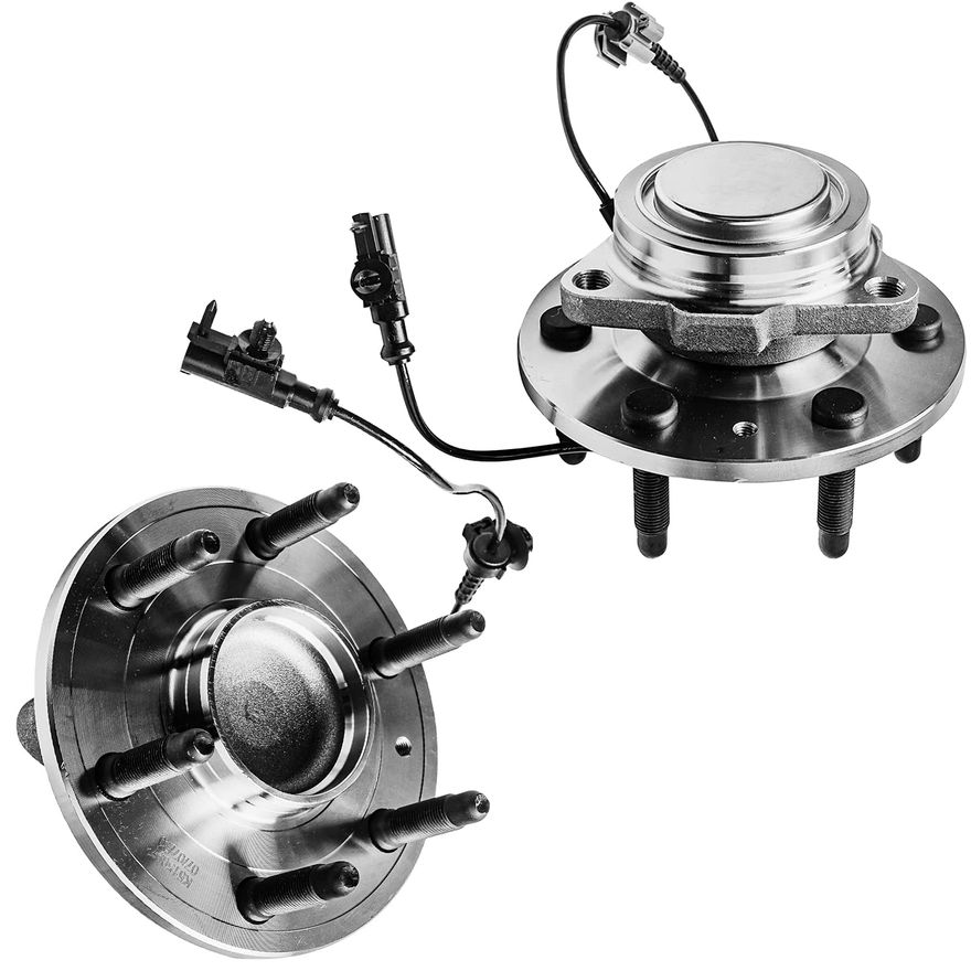 Front Wheel Hub and Bearing - 515097 x2