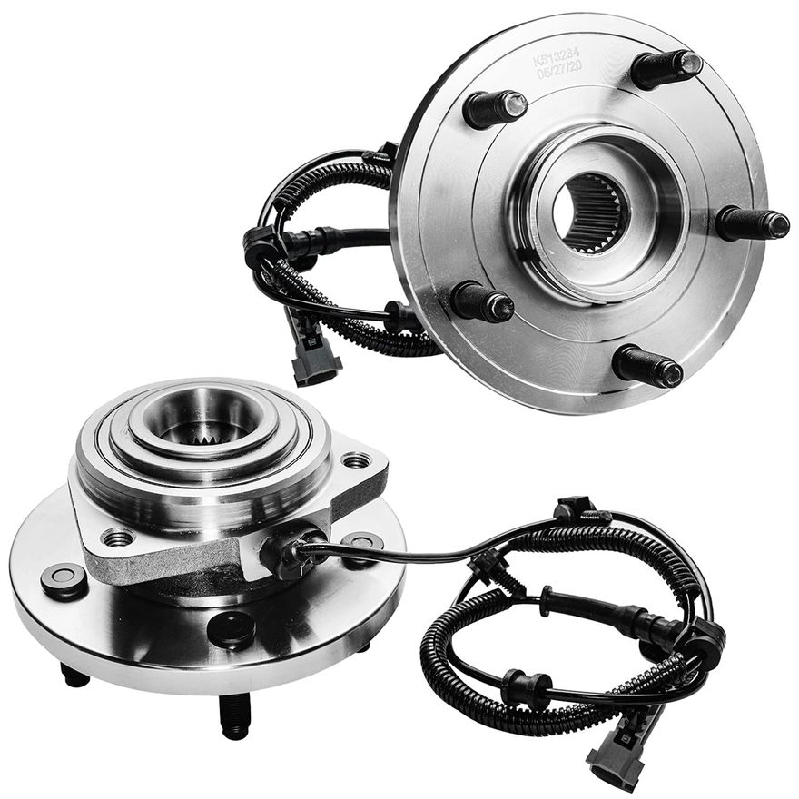 Front Wheel Hub and Bearing - 513234 x2