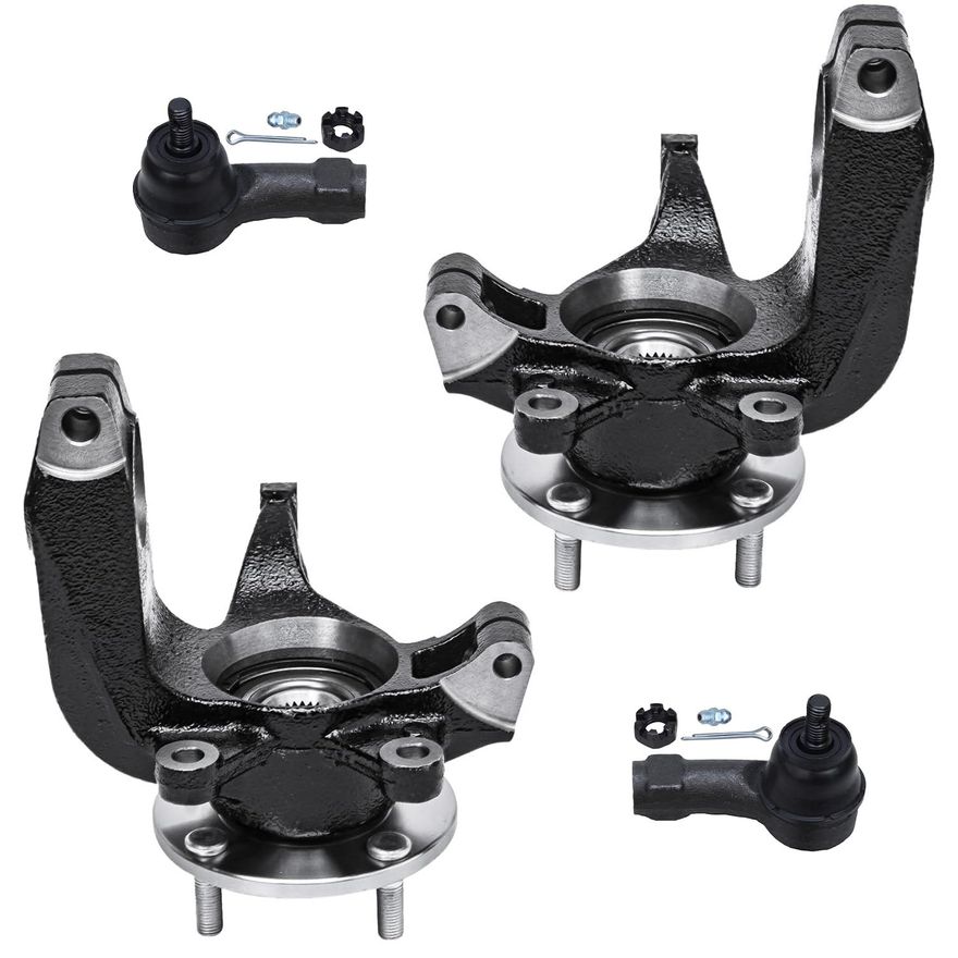 Main Image - Front Knuckles & Hubs Tie Rods