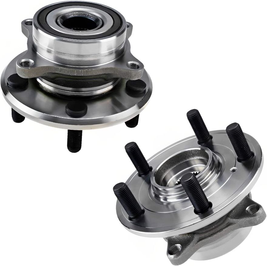 Front Wheel Hub and Bearings - 513293 x2