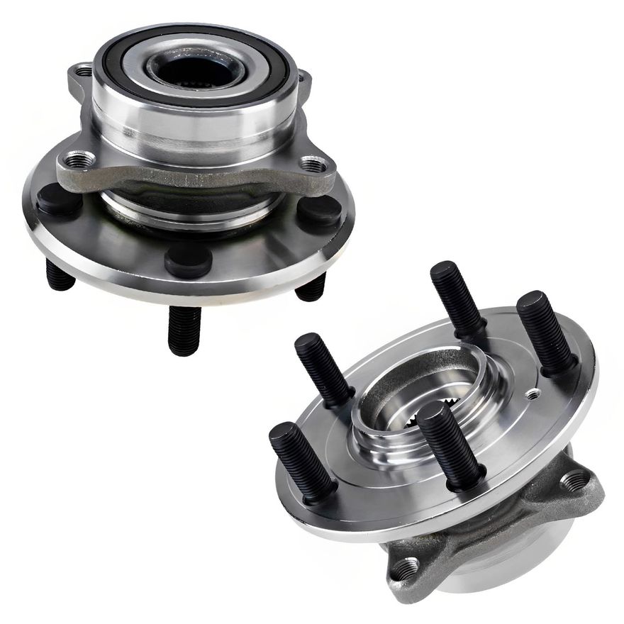 Front Wheel Hub and Bearings - 513293 x2