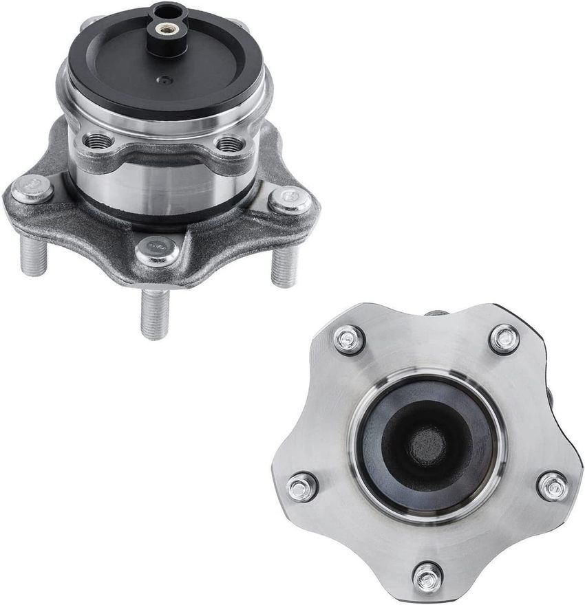 Rear Wheel Hub and Bearings - 512552 x2