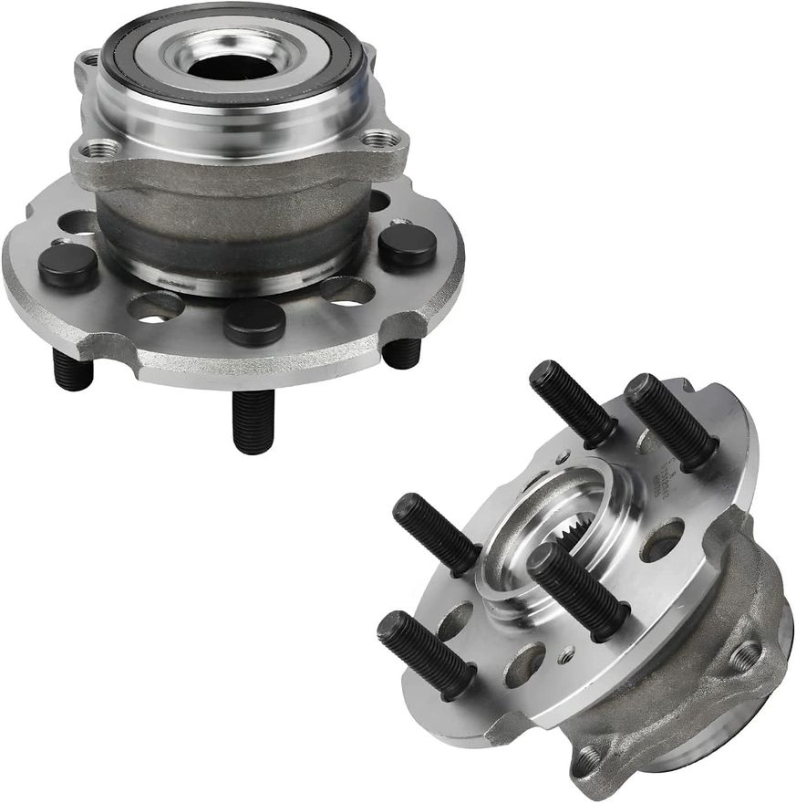 Rear Wheel Hub and Bearings - 512342 x2