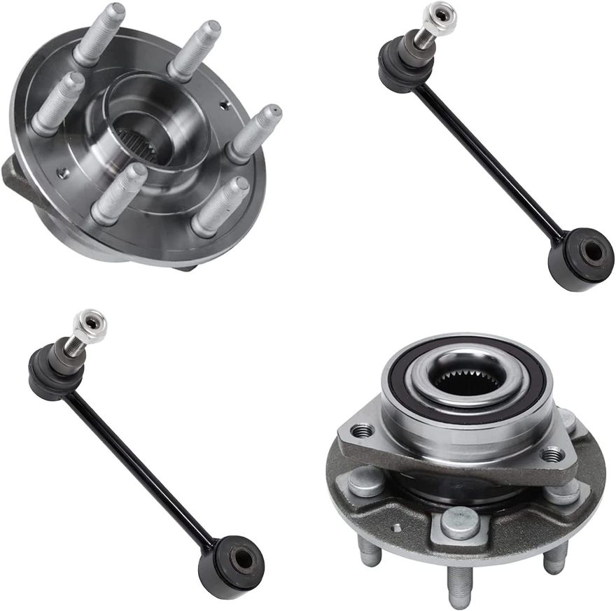 Main Image - Rear Wheel Hubs Sway Bars