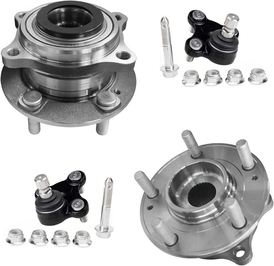 Main Image - Front Wheel Hubs Ball Joints