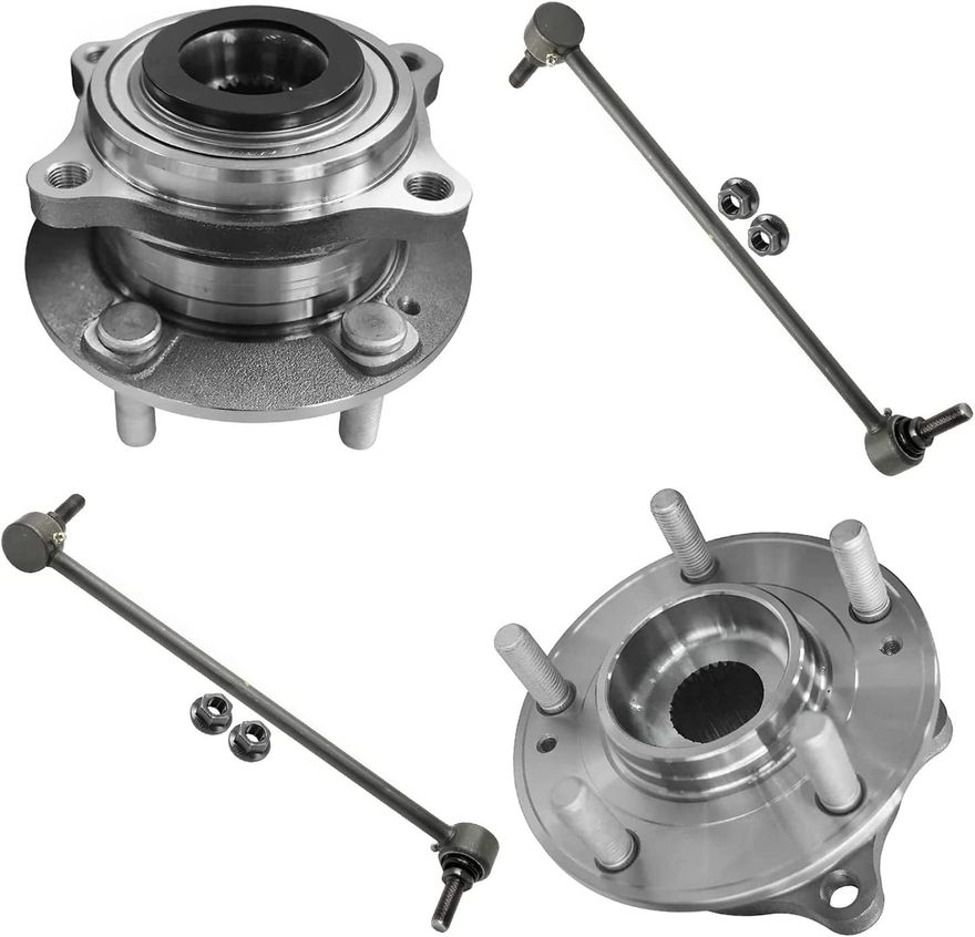 Main Image - Front Wheel Hubs Sway Bars