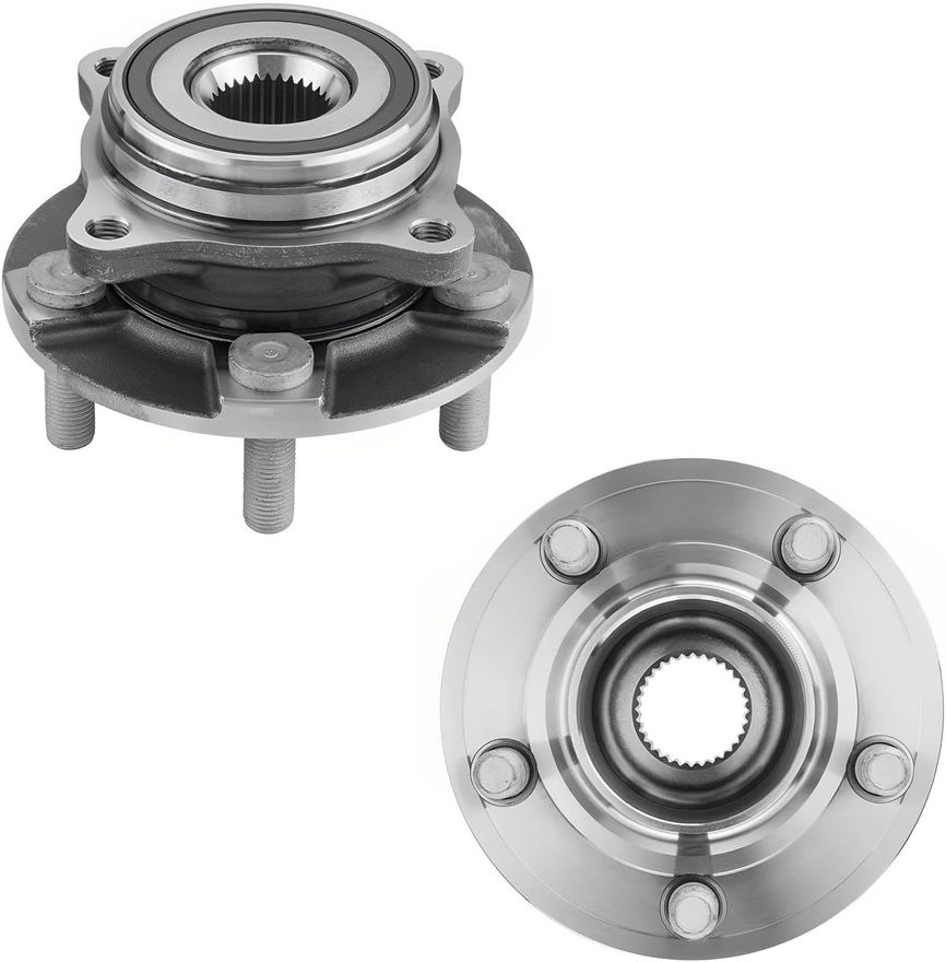 Rear Wheel Hub and Bearing - 512517 x2