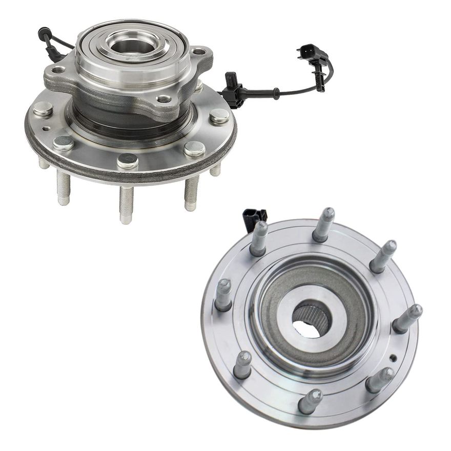 Front Wheel Hub and Bearings - 515145 x2