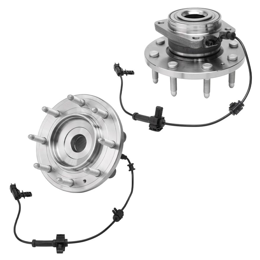 Front Wheel Hub and Bearings - 515145 x2