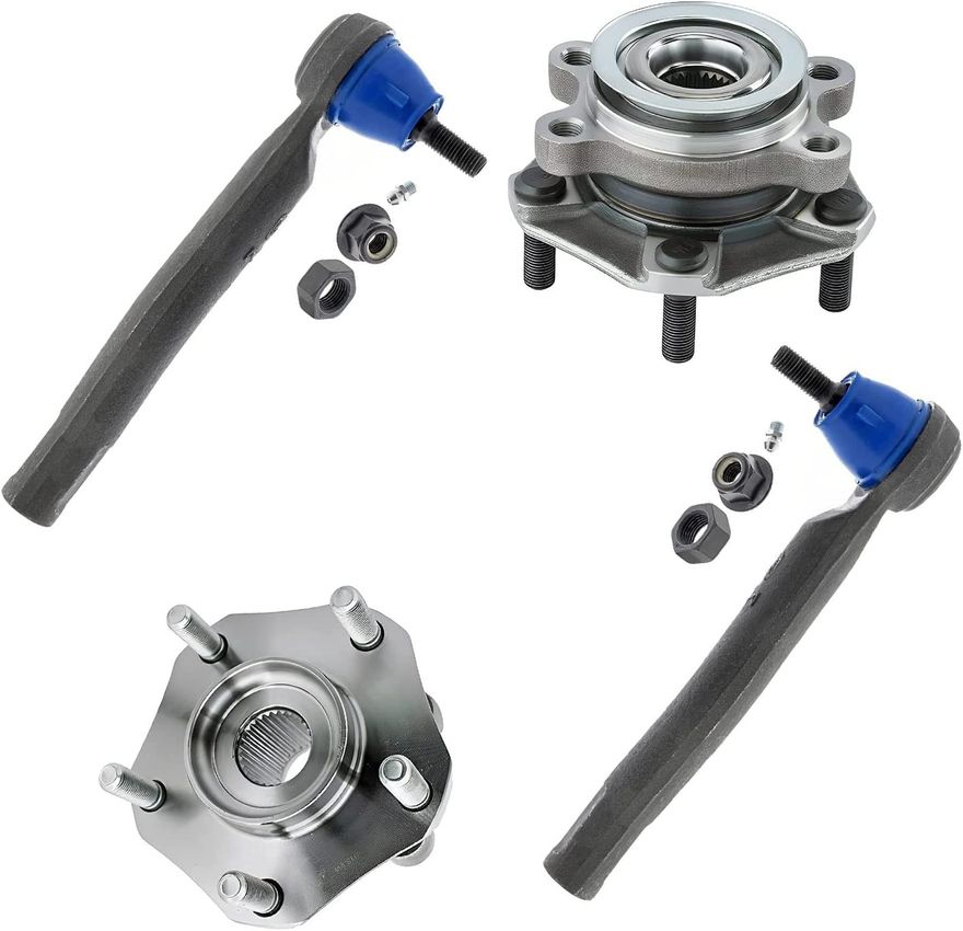 Main Image - Front Wheel Hubs Tie Rods