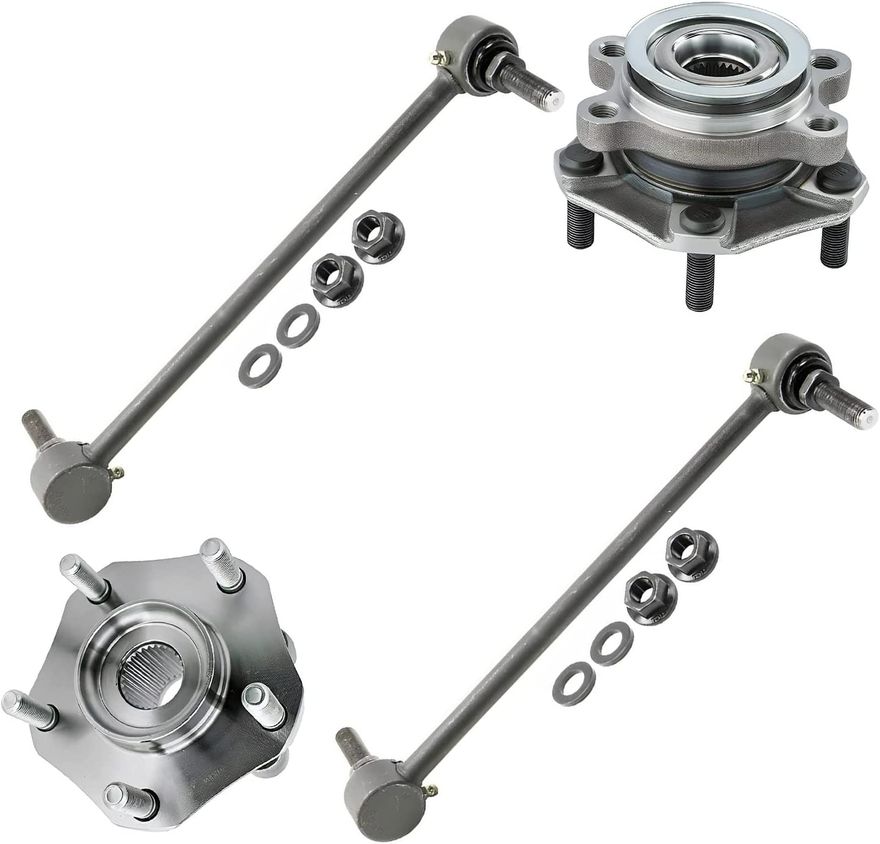 Main Image - Front Wheel Hubs Sway Bars