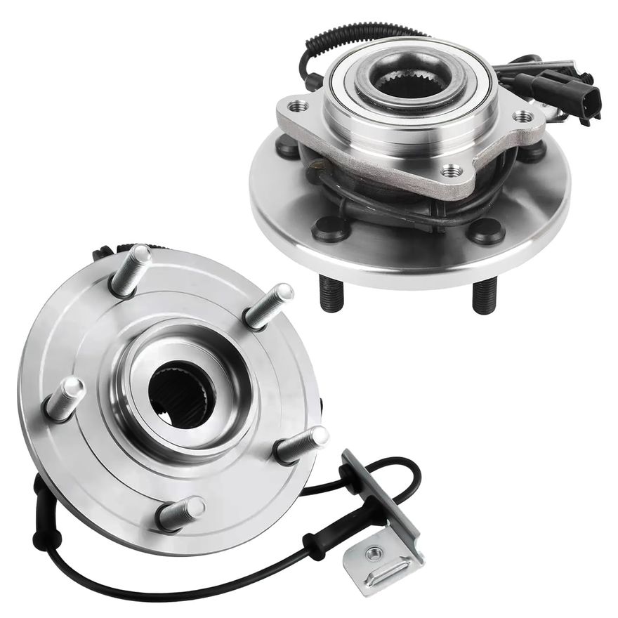Front Wheel Hub and Bearing - 515150 x2