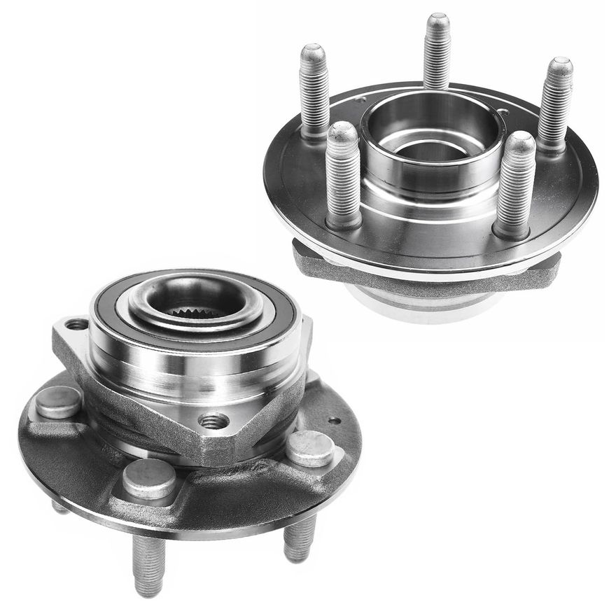 Front Wheel Hub and Bearing - 512579 x2