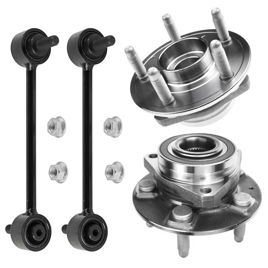 Main Image - Rear Wheel Hubs Sway Bar Links