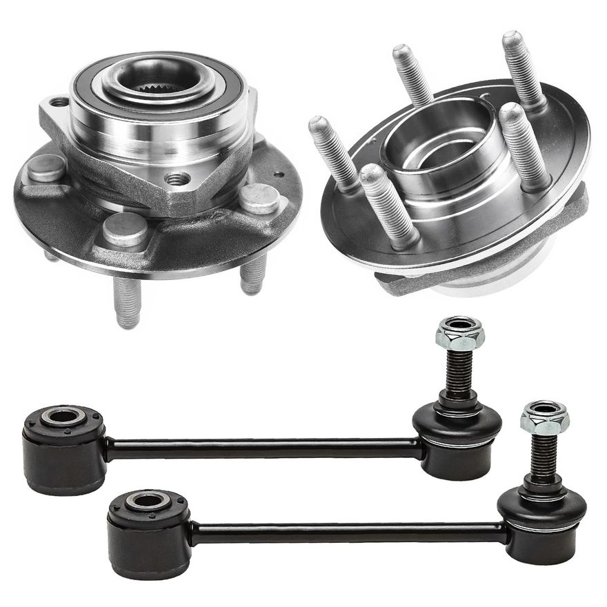 Main Image - Rear Wheel Hubs Sway Bars