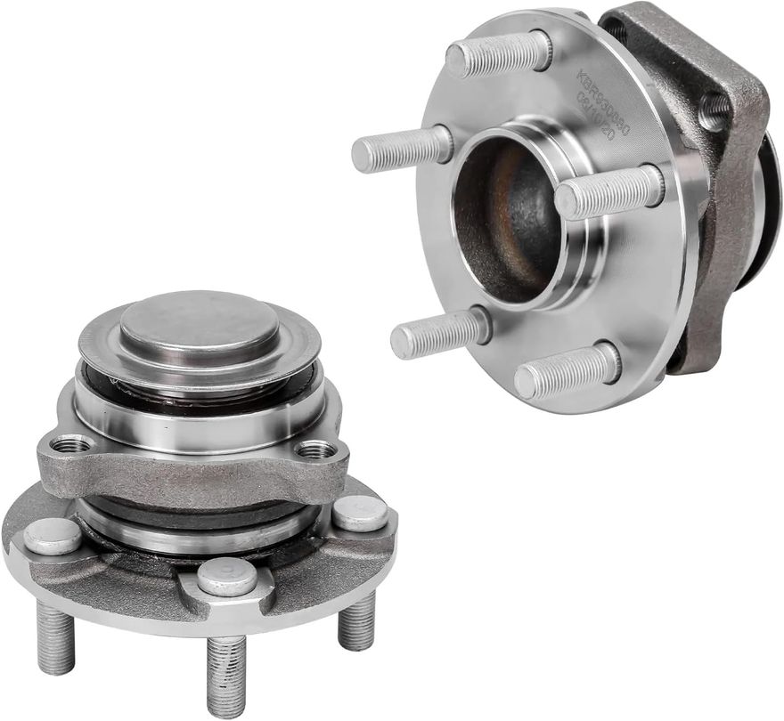 Front Wheel Hub and Bearing - BR930880 x2