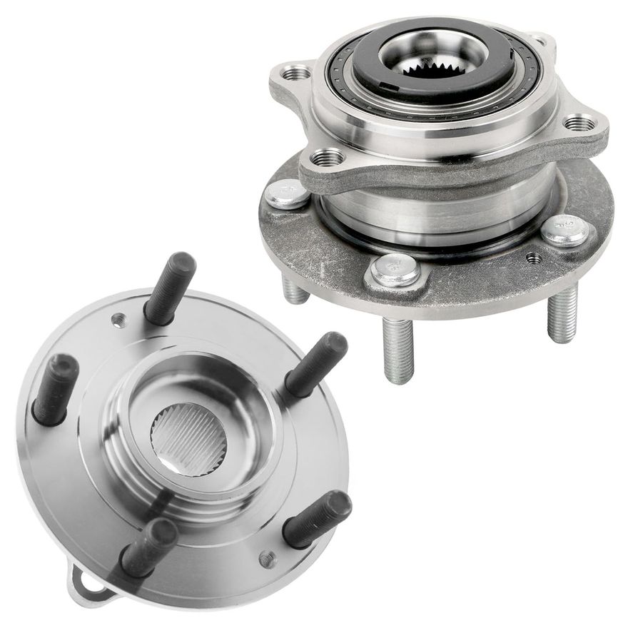 Front Wheel Hub and Bearing - 513395 x2