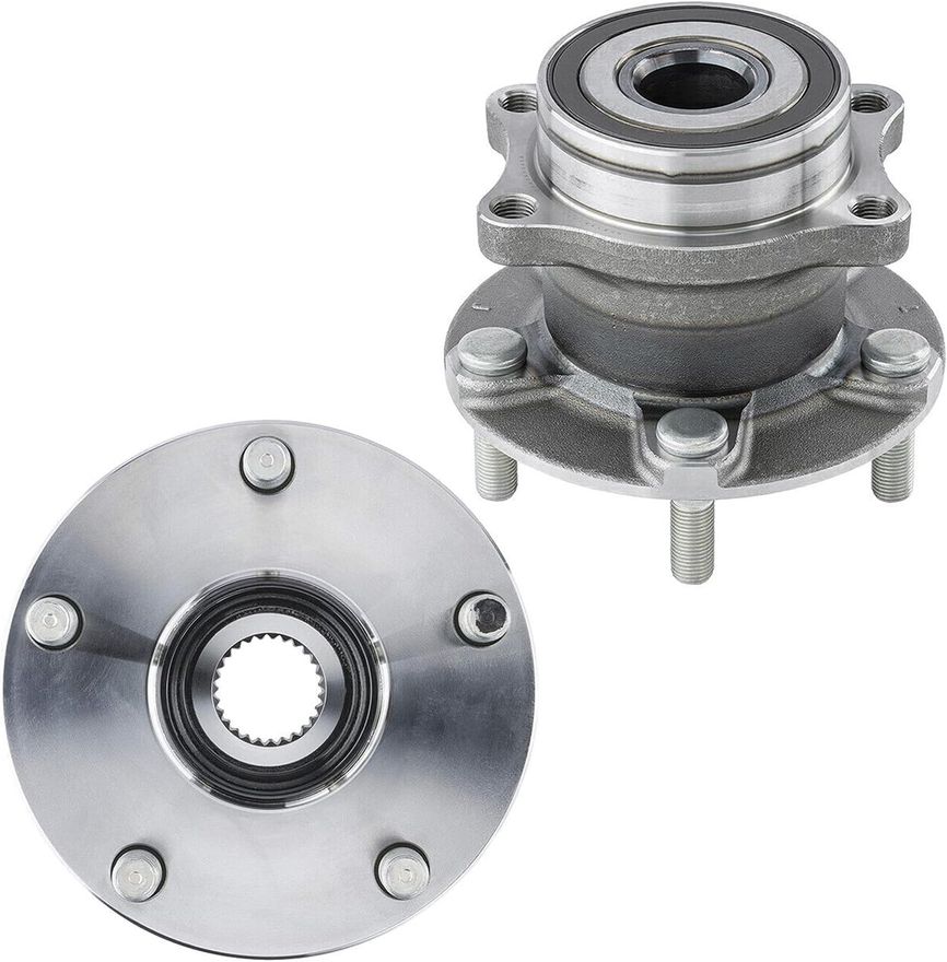 Rear Wheel Hub and Bearing - 512536 x2