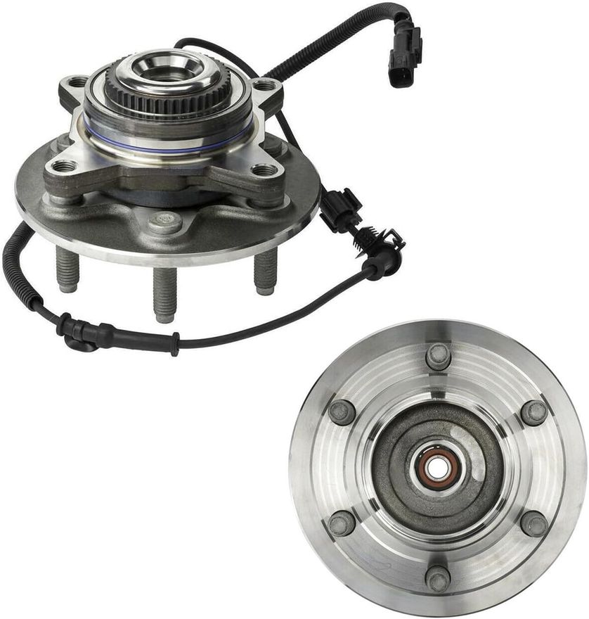 Front Wheel Hub and Bearing - 515166 x2