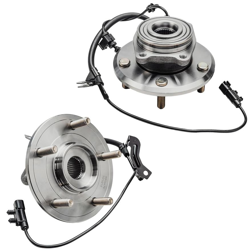 Rear Wheel Hub and Bearing - 512478_512479