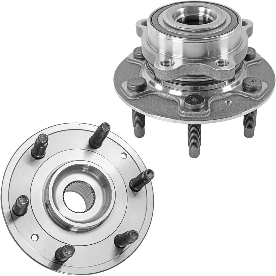 Front Wheel Hub and Bearing - 515197 x2