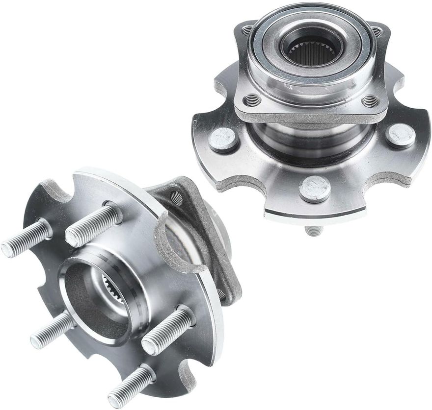 Rear Wheel Hub and Bearing - 512404 x2