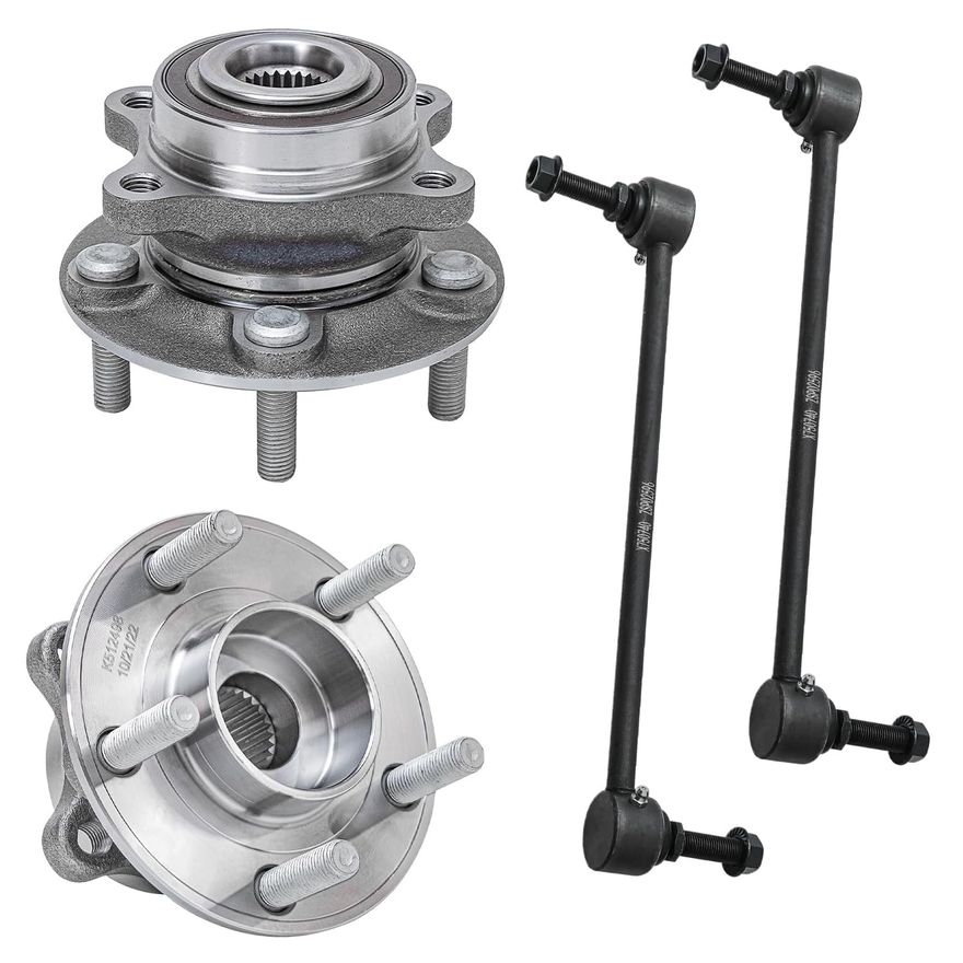 Main Image - Front Wheel Hubs Sway Bars