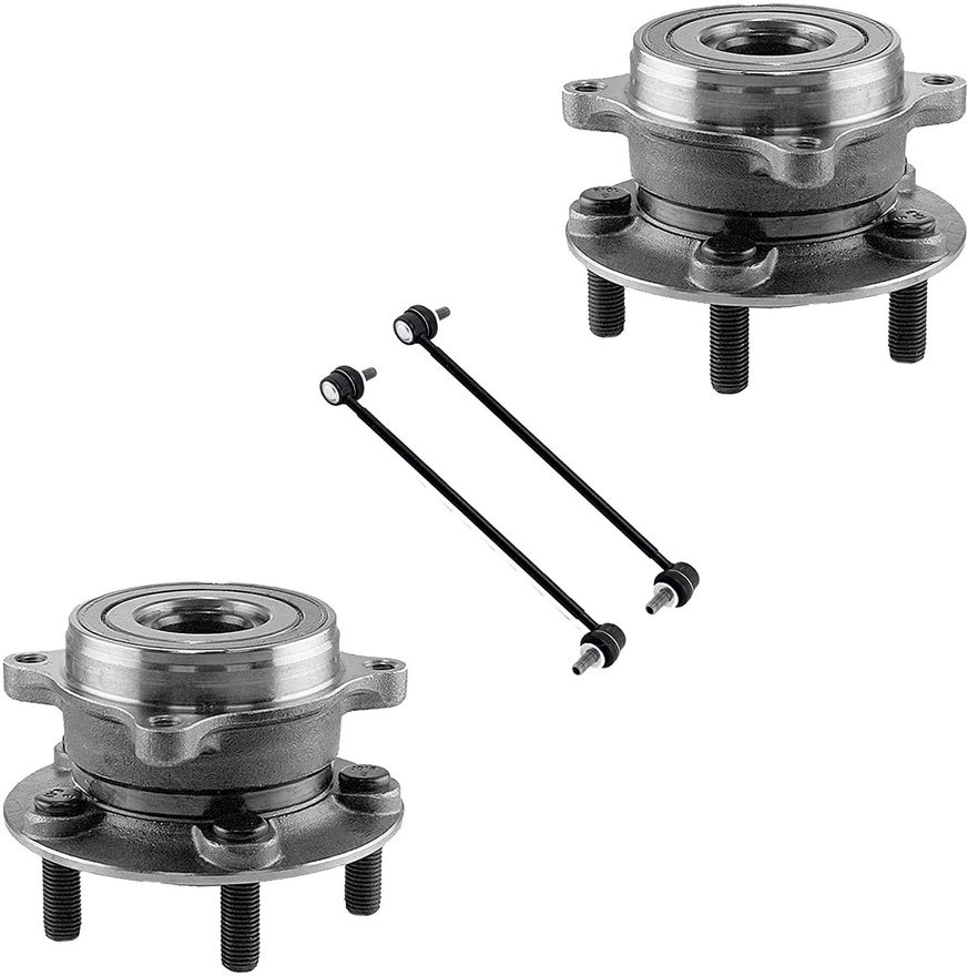 Main Image - Front Wheel Hubs Sway Bars