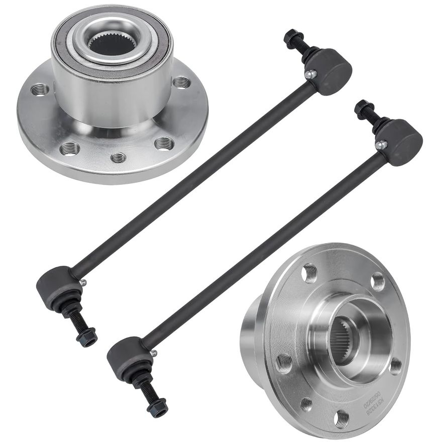 Main Image - Front Wheel Hub and Bearings