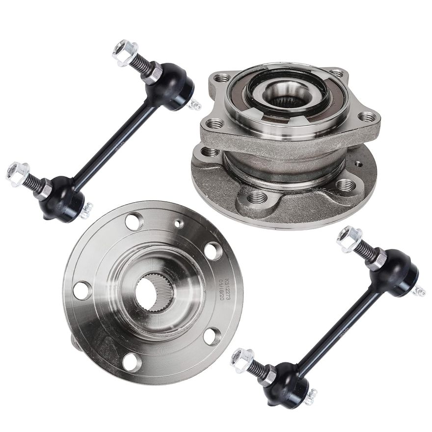 Main Image - Rear Wheel Hub and Bearings