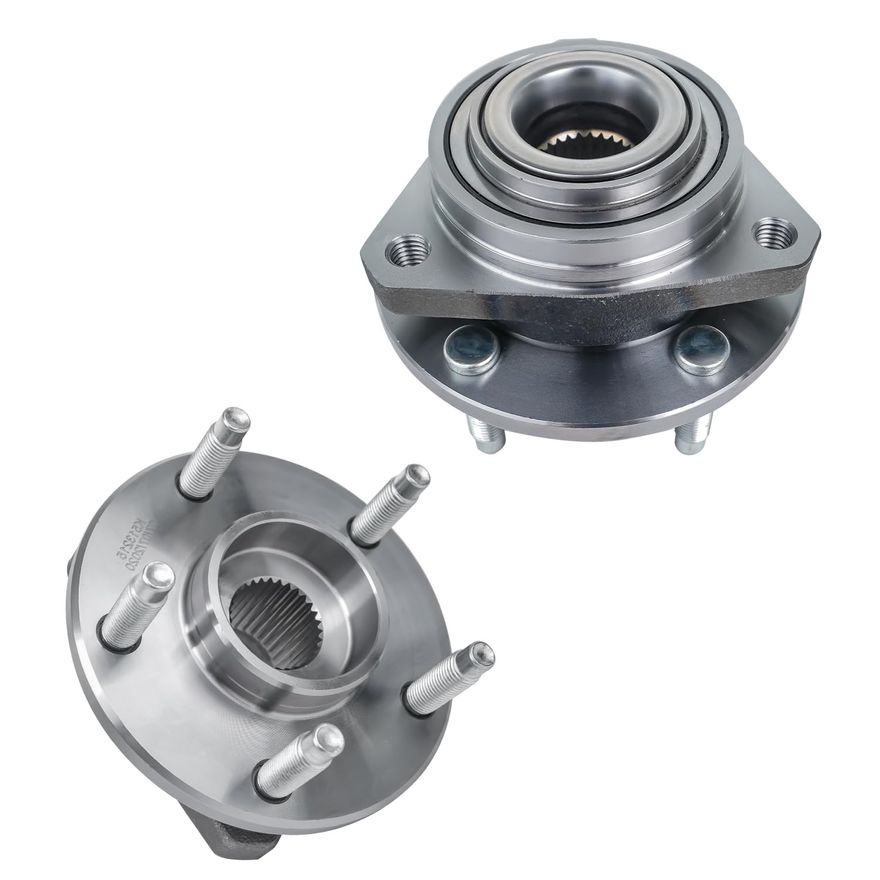 Front Wheel Hub and Bearing - 513215 x2