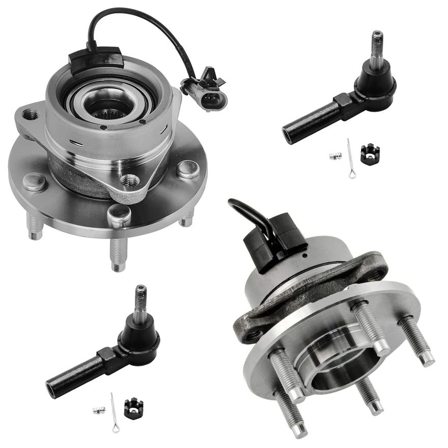 Front Wheel Hub and Bearing - 513206 x2