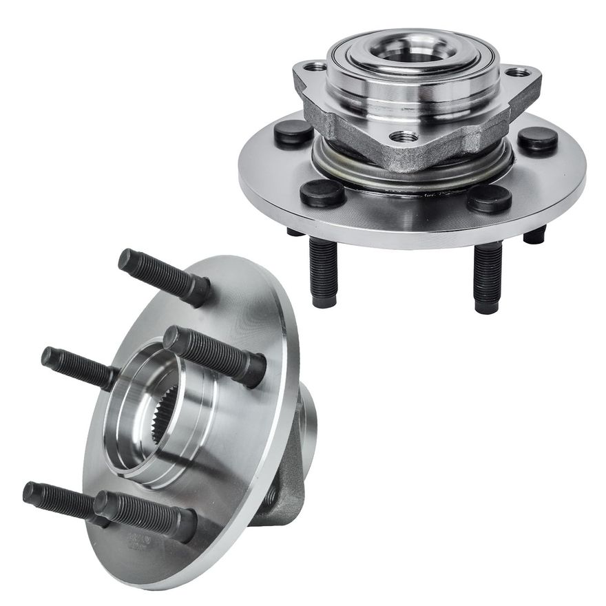 Front Wheel Hub and Bearing - 515072 x2