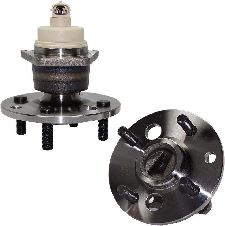 Rear Wheel Hub and Bearing - 512002 x2