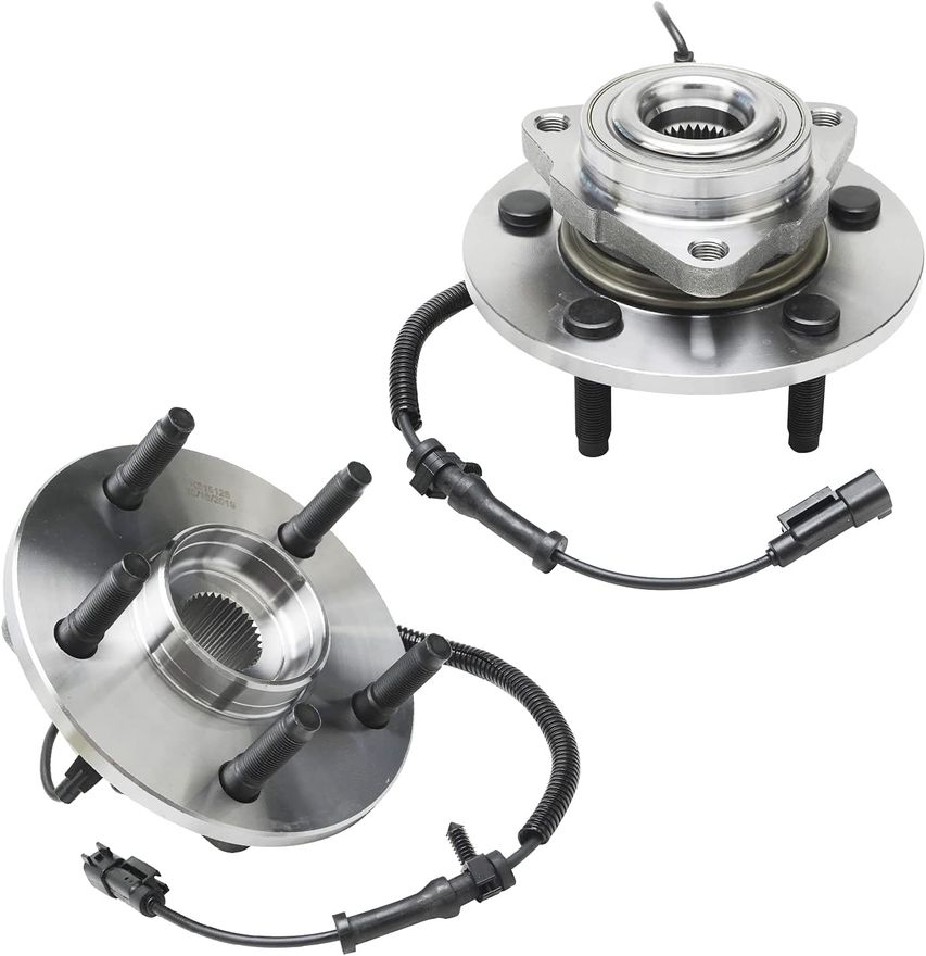 Front Wheel Hub and Bearings - 515126 x2