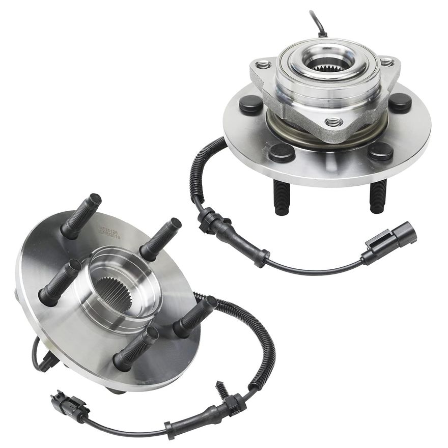 Front Wheel Hub and Bearings - 515126 x2