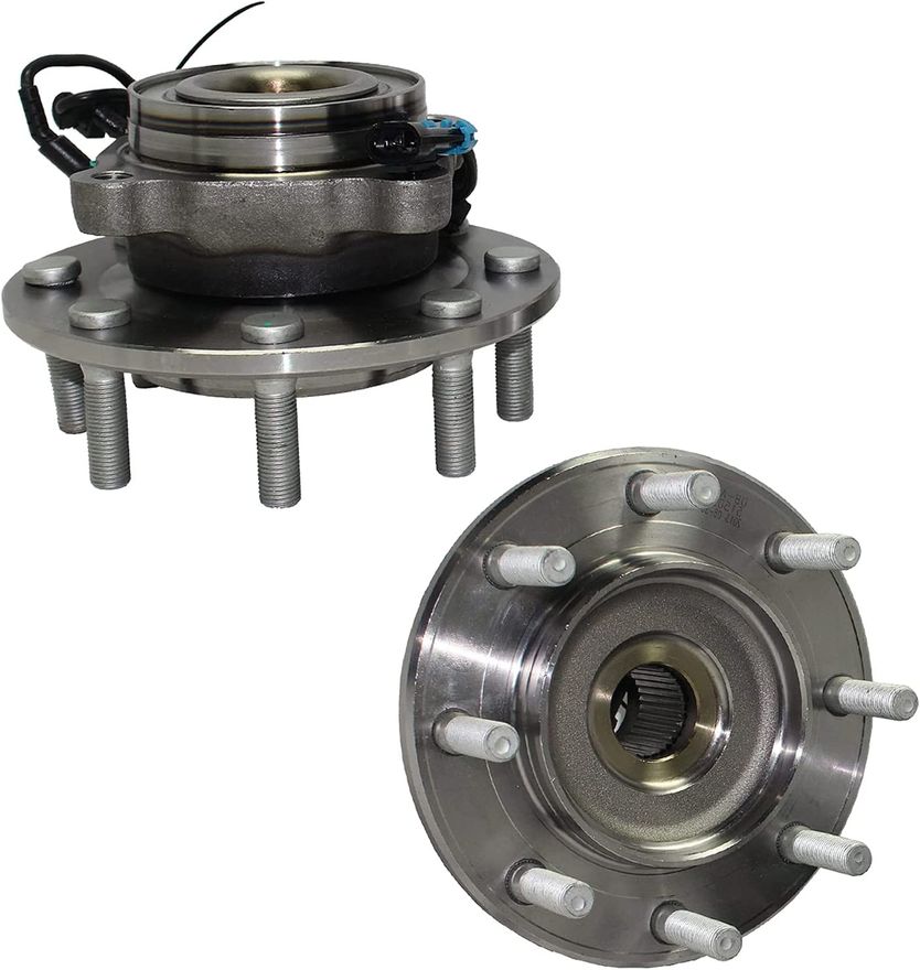 Front Wheel Hub and Bearings - 515099 x2