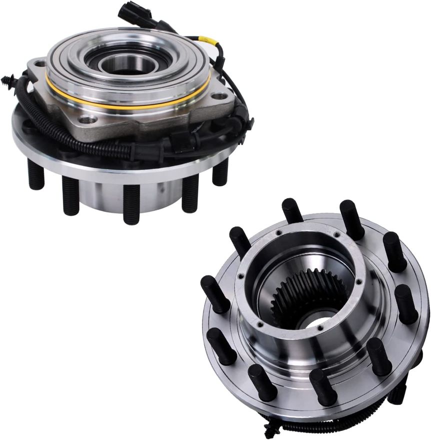 Front Wheel Hub and Bearings - 515083 x2