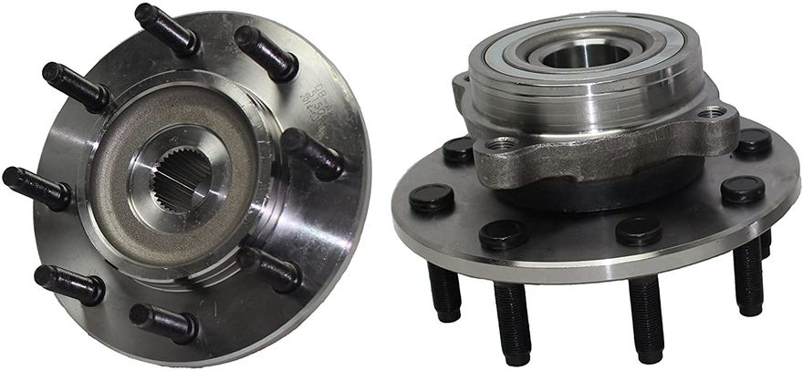 Front Wheel Hub and Bearings - 515062 x2