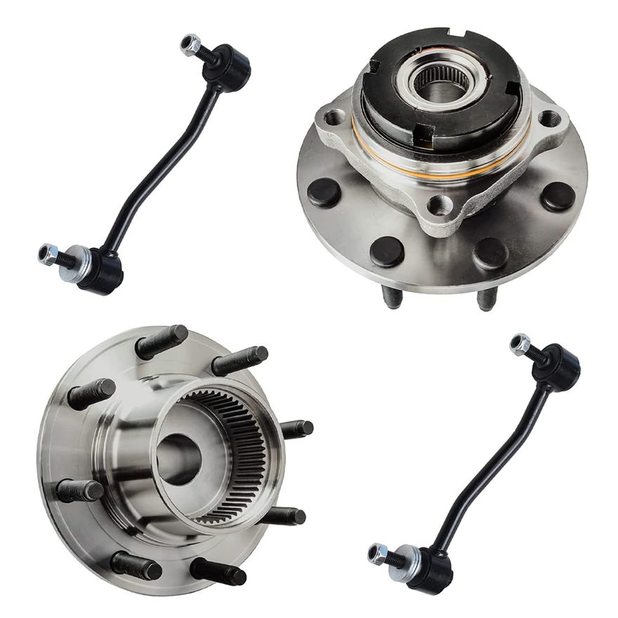 Main Image - Front Wheel Hub and Bearings