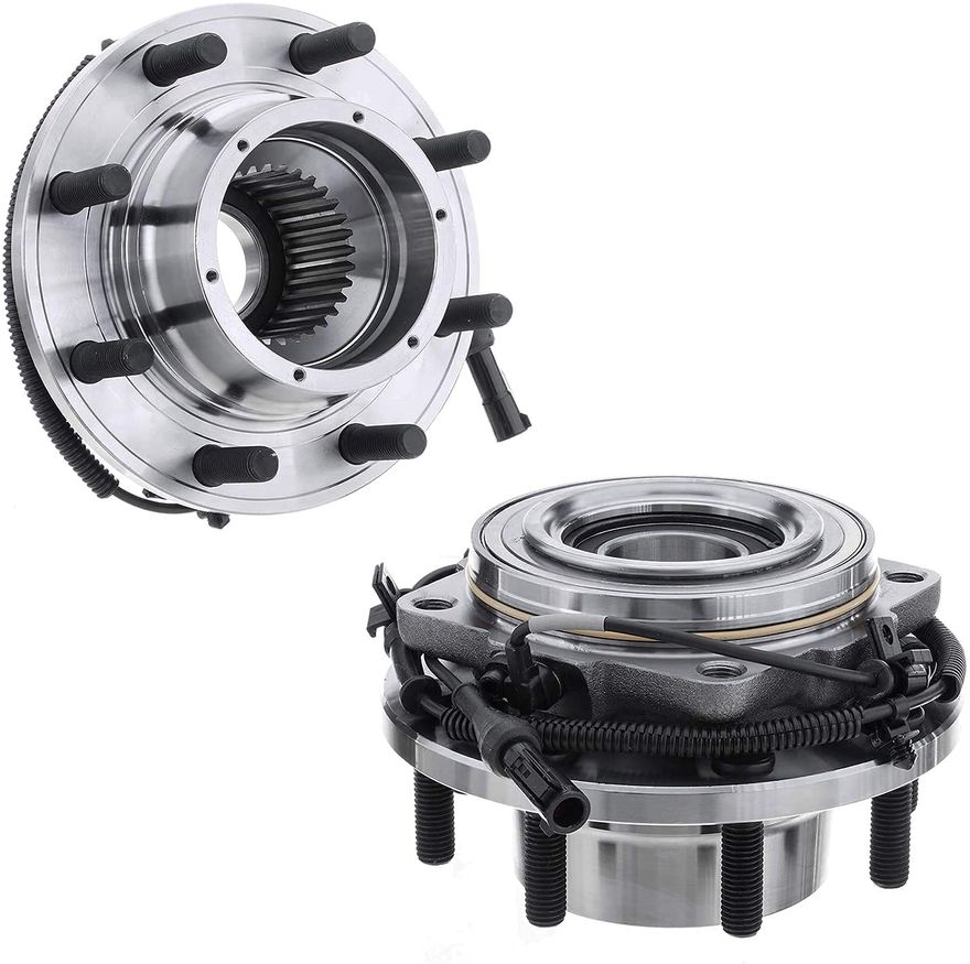 Front Wheel Hub and Bearings - 515116 x2