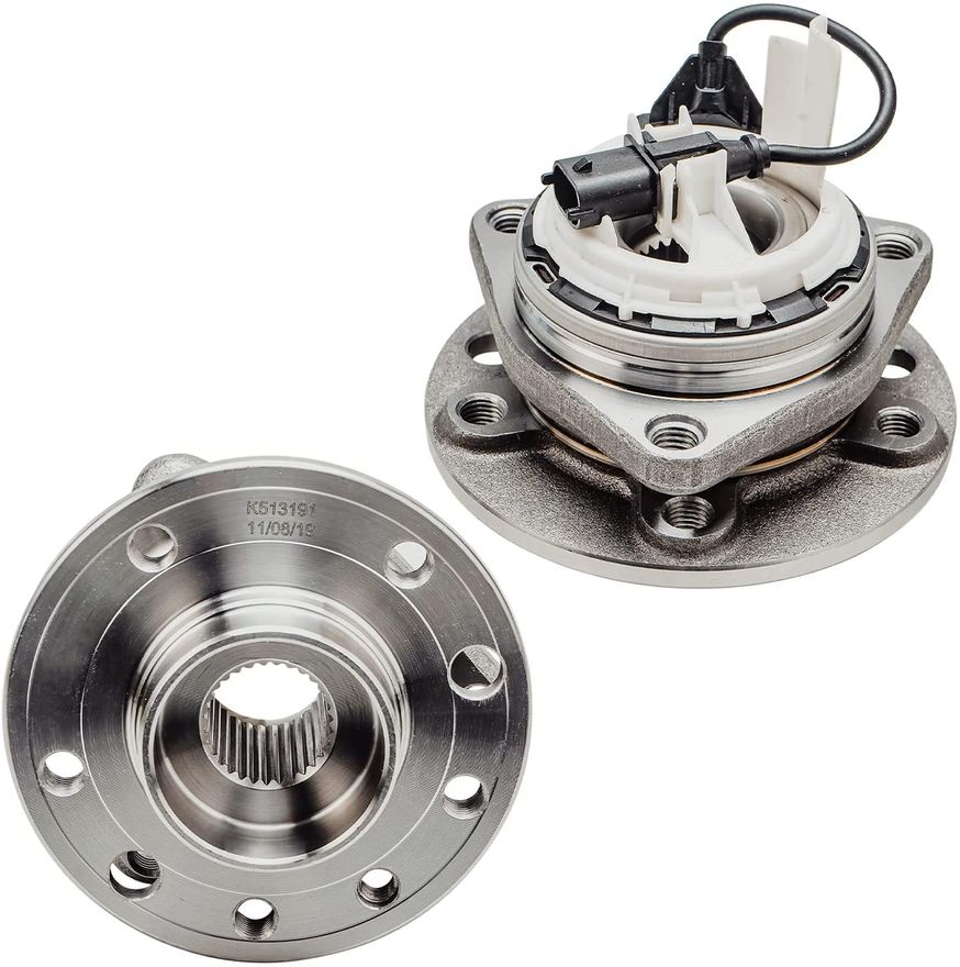 Front Wheel Hub and Bearing - 513191 x2