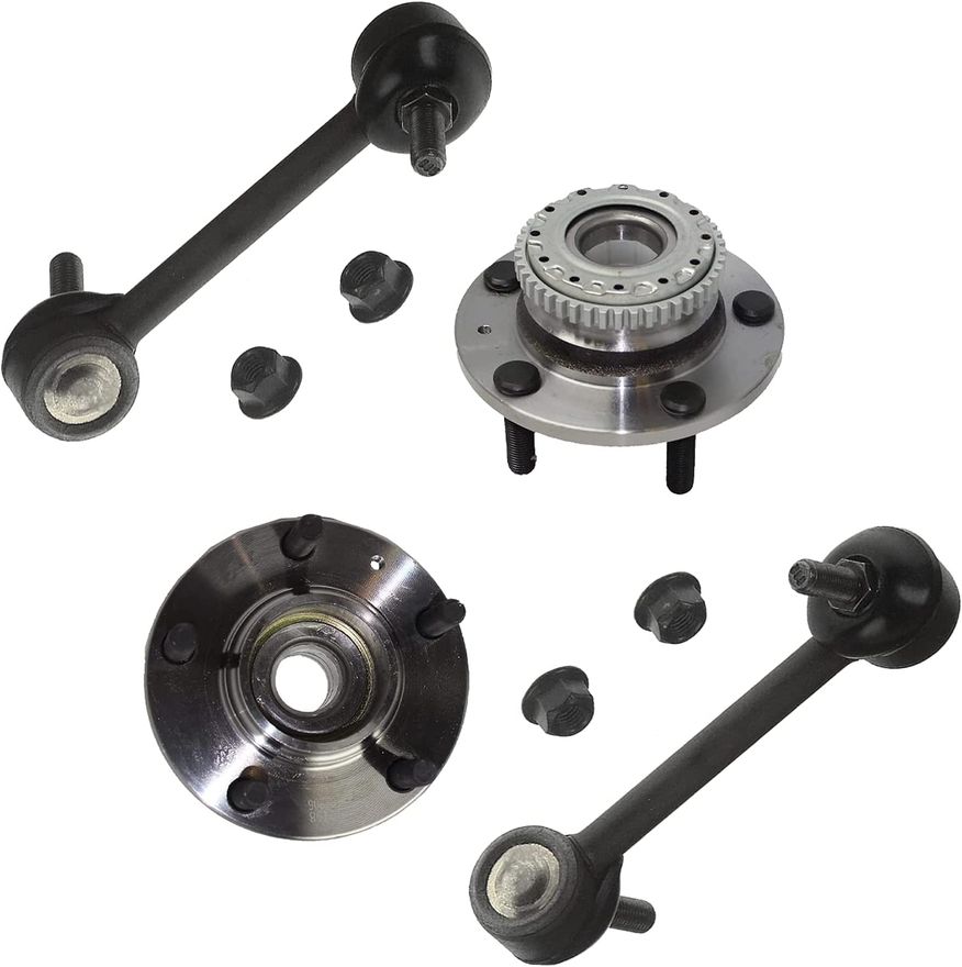 Main Image - Rear Wheel Hub and Bearings