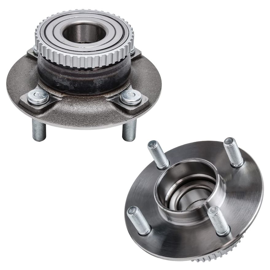 Rear Wheel Hub and Bearings - 512024 x2