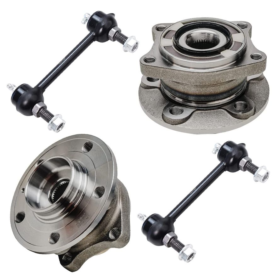 Main Image - Rear Wheel Hubs Sway Bars Kit